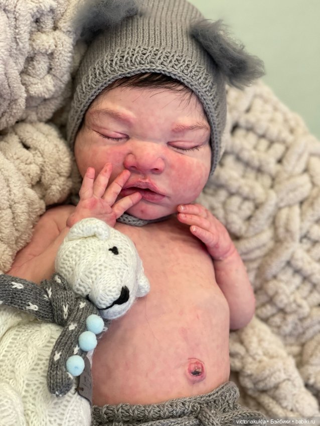 Куклы из силикона лимитированного тиража "Ezdra" 50 сm by @torydolls (фото 7)