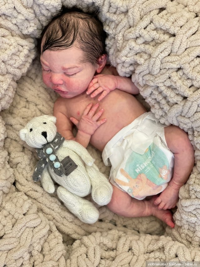 Куклы из силикона лимитированного тиража "Ezdra" 50 сm by @torydolls (фото 8)