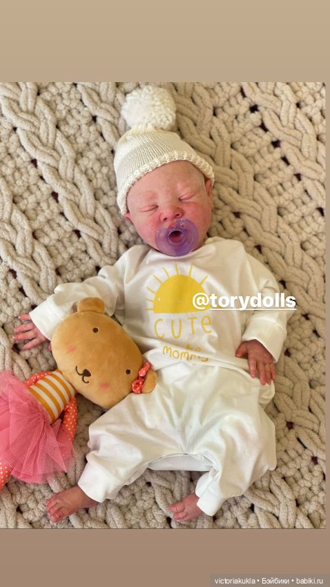 Куклы из силикона лимитированного тиража "Ezdra" 50 сm by @torydolls