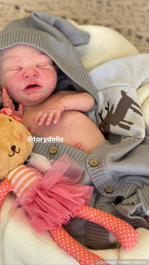 Куклы из силикона лимитированного тиража "Ezdra" 50 сm by @torydolls