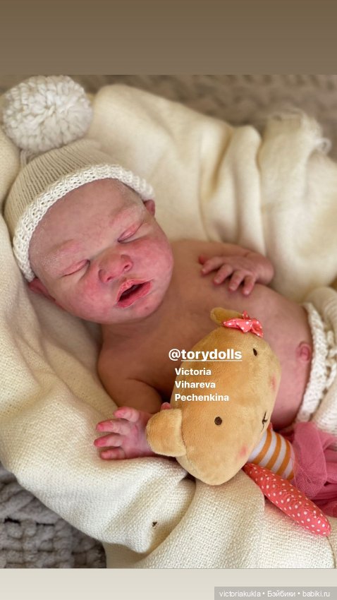 Куклы из силикона лимитированного тиража "Ezdra" 50 сm by @torydolls