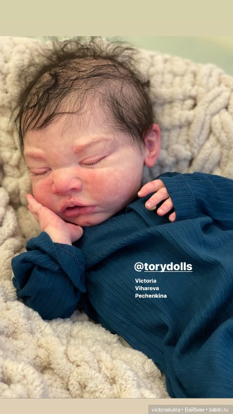 Куклы из силикона лимитированного тиража "Ezdra" 50 сm by @torydolls (фото 3)