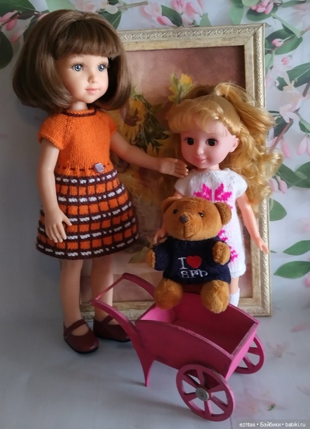 Оранжевое платье для Элины (фото 9)