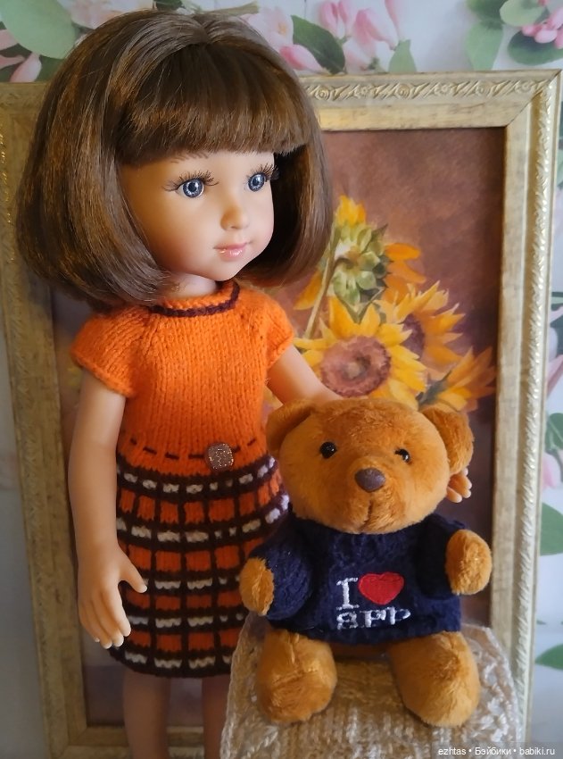 Оранжевое платье для Элины (фото 5)