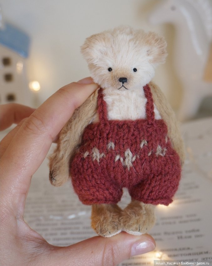 Мишутка Даниэль ❤️🧸 — Авторские мишки Тедди и друзья: фото (фото 10)