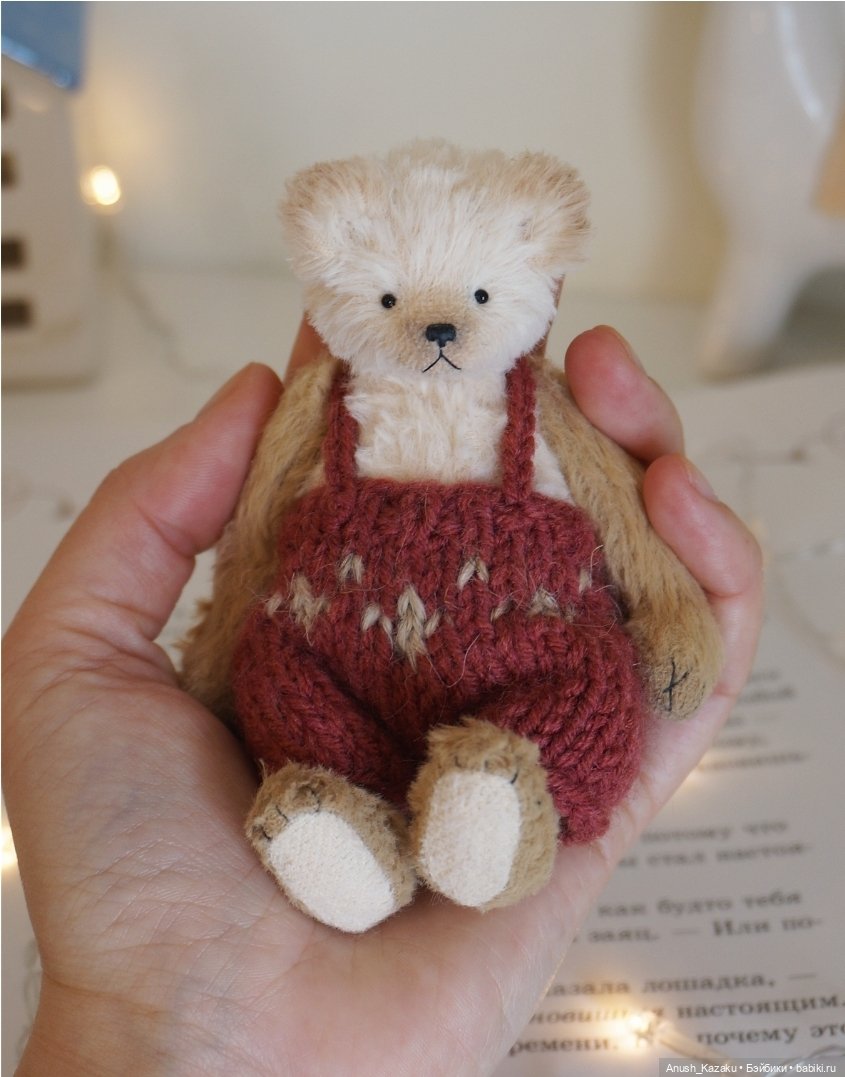 Мишутка Даниэль ❤️🧸 — Авторские мишки Тедди и друзья: фото (фото 6)