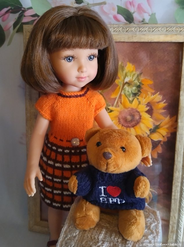 Оранжевое платье для Элины (фото 4)