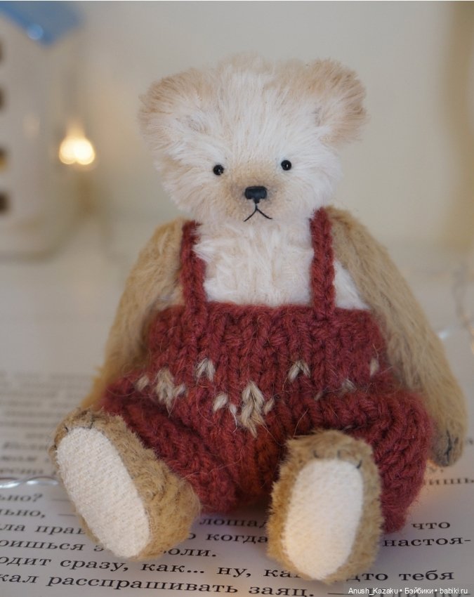 Мишутка Даниэль ❤️🧸 — Авторские мишки Тедди и друзья: фото (фото 2)