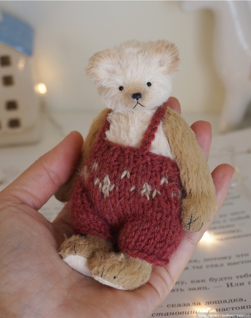 Мишутка Даниэль ❤️🧸 — Авторские мишки Тедди и друзья: фото (фото 8)