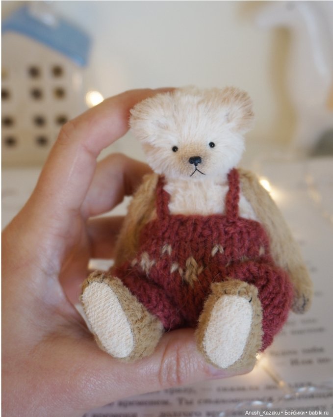 Мишутка Даниэль ❤️🧸 — Авторские мишки Тедди и друзья: фото (фото 4)