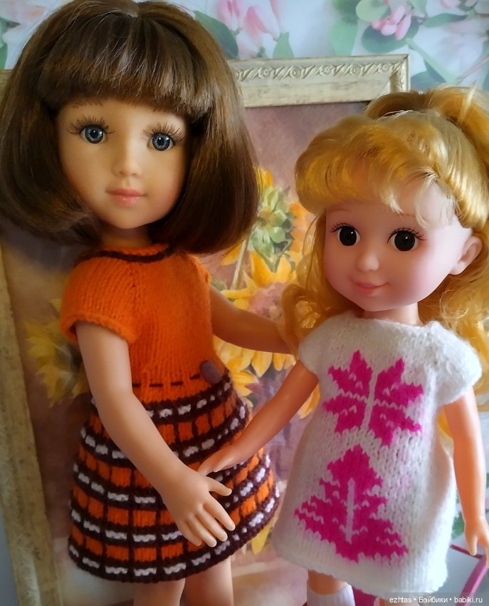 Оранжевое платье для Элины (фото 8)