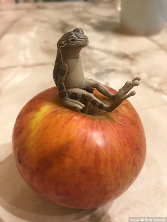 Капсульный лягушонок — Интересные игрушки и фигурки (разное): редкие (фото 3)