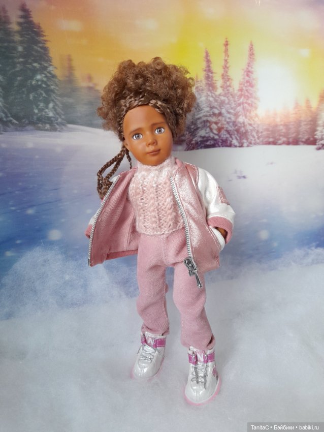 Комплект одежды "Розовый жемчуг"( одежда ручной работы для Крузелингс) (фото 4)