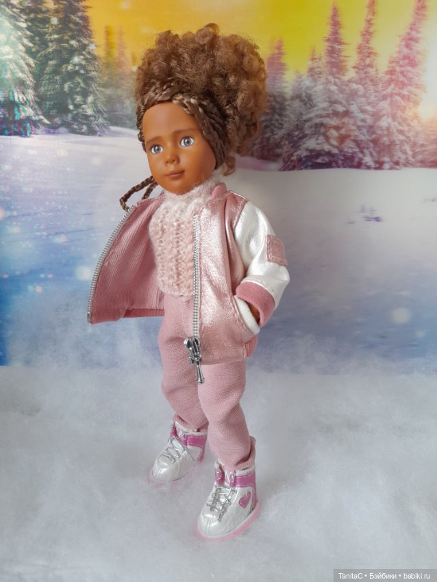 Комплект одежды "Розовый жемчуг"( одежда ручной работы для Крузелингс) (фото 5)