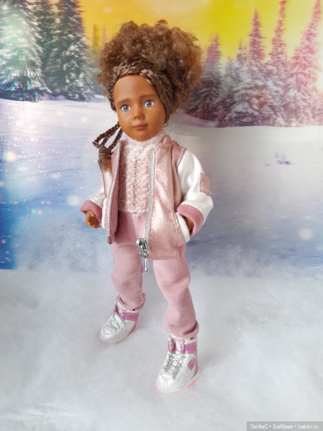 Комплект одежды "Розовый жемчуг"( одежда ручной работы для Крузелингс) (фото 7)