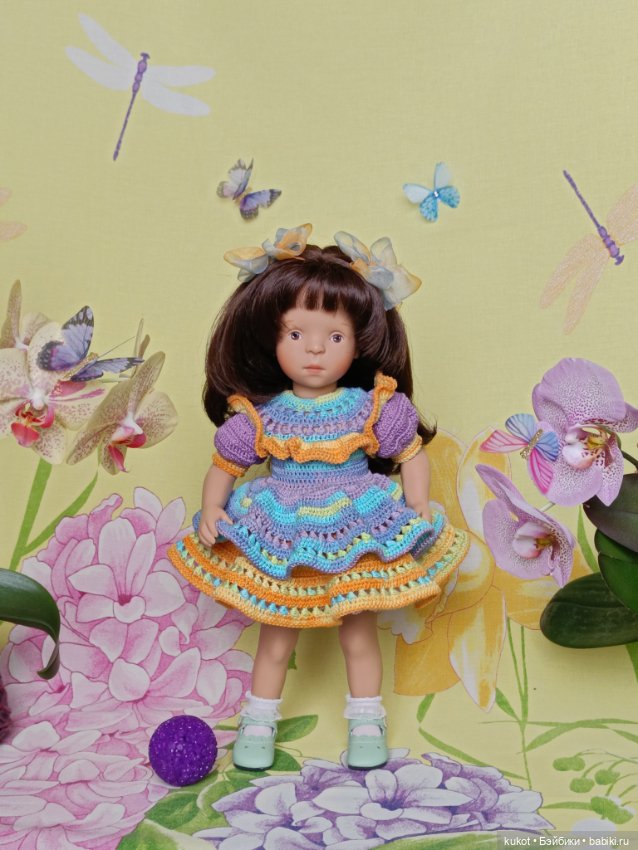 Весной пахнет — Куклы Sylvia Natterer (Сильвия Наттерер): Gotz (фото 4)