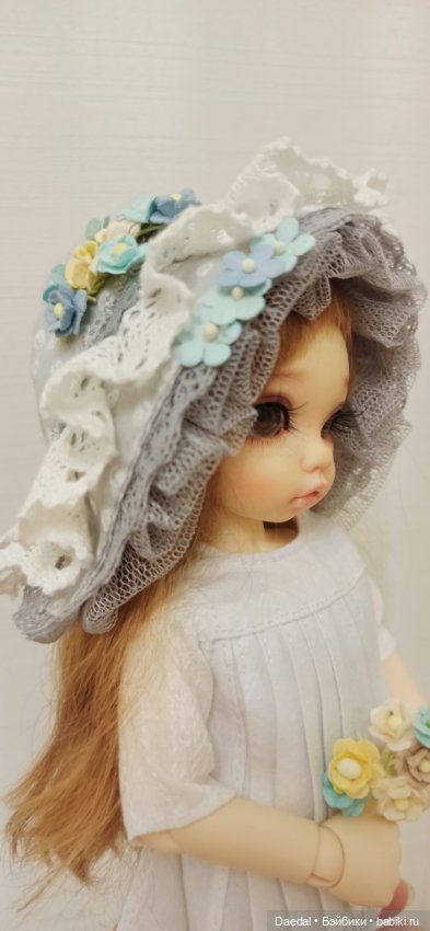 Как мы шили капор — Одежда и обувь для кукол своими руками: фото (фото 5)