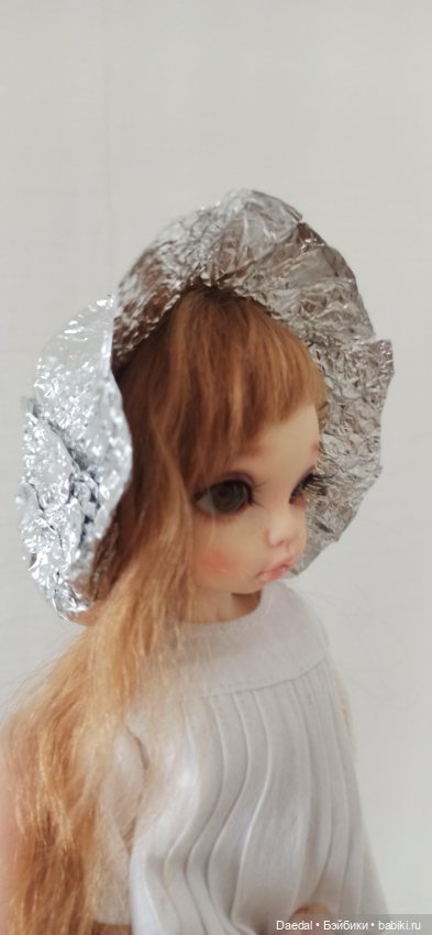 Как мы шили капор — Одежда и обувь для кукол своими руками: фото