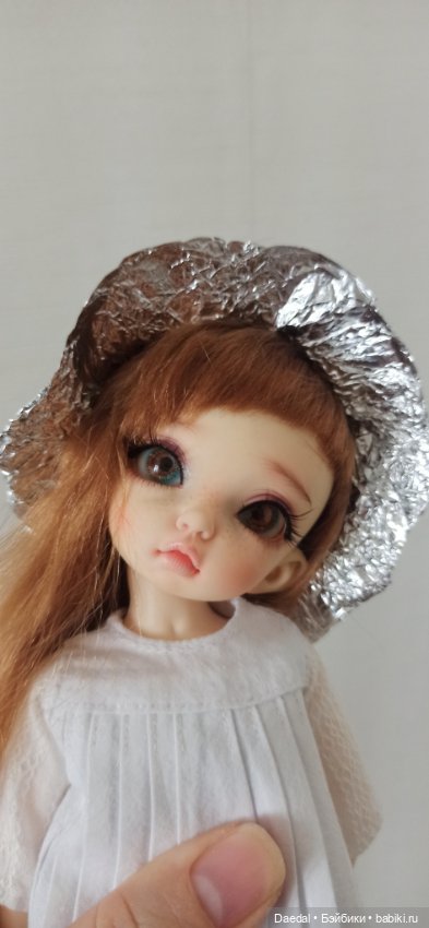 Как мы шили капор — Одежда и обувь для кукол своими руками: фото (фото 2)