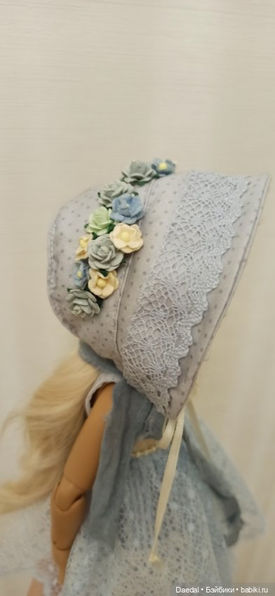 Как мы шили капор — Одежда и обувь для кукол своими руками: фото (фото 10)