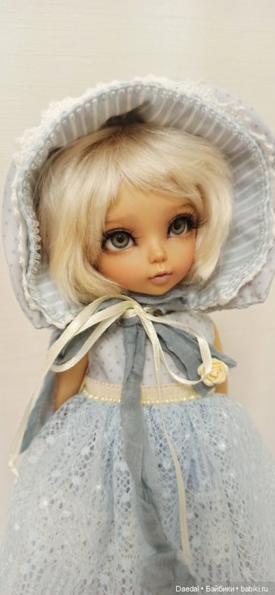 Как мы шили капор — Одежда и обувь для кукол своими руками: фото (фото 7)