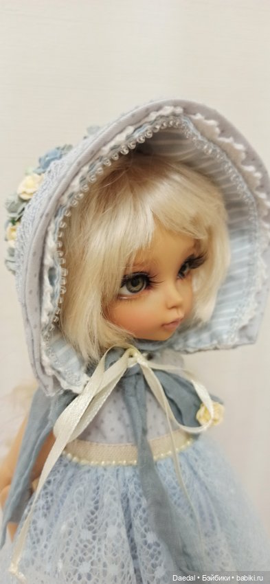 Как мы шили капор — Одежда и обувь для кукол своими руками: фото (фото 9)