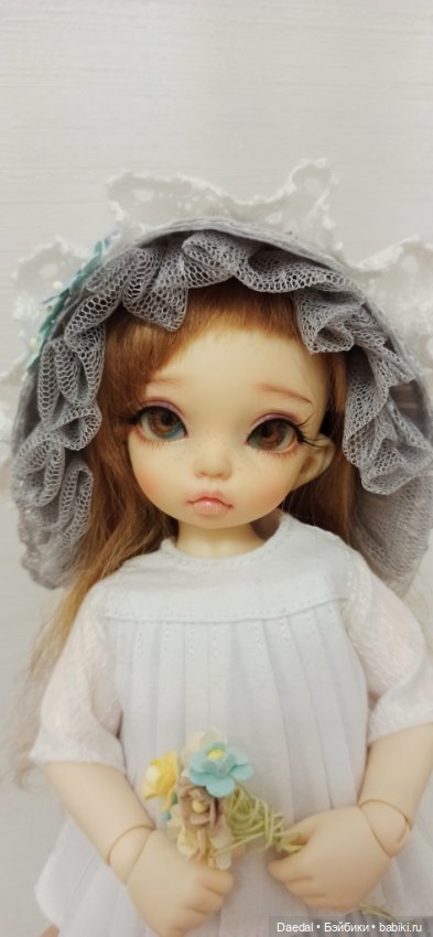 Как мы шили капор — Одежда и обувь для кукол своими руками: фото (фото 3)