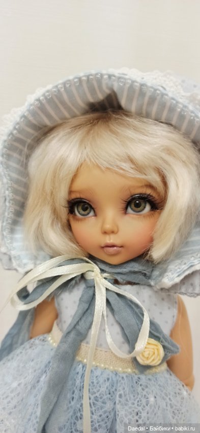 Как мы шили капор — Одежда и обувь для кукол своими руками: фото (фото 8)