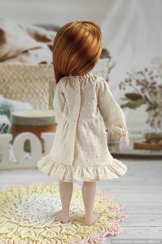Сорочка для Ruby Red — Одежда и обувь для кукол своими руками: фото (фото 5)