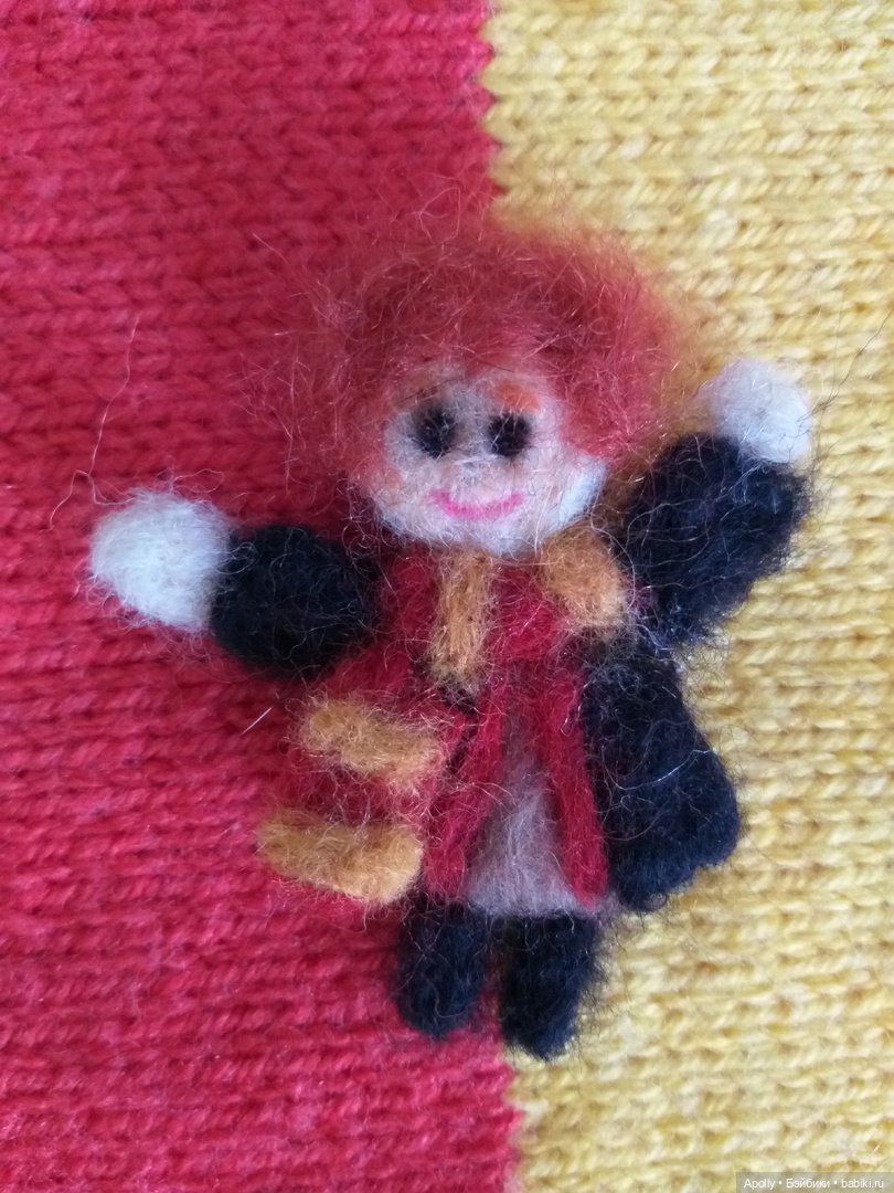 Брошка маленький Рон — Авторские украшения и аксессуары для кукол: фото (фото 2)