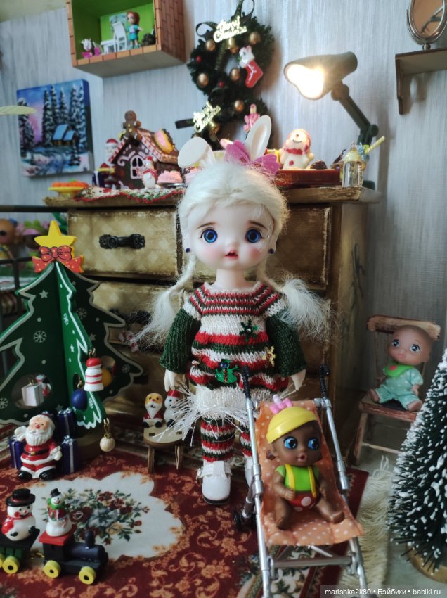 Новогодние праздники — Куклы Monika Levenig и Monika Peter (фото 6)