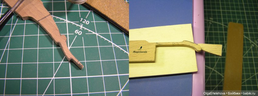 Миниатюрное ружье, масштаб 1:12 (фото 2)