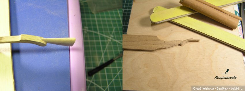 Миниатюрное ружье, масштаб 1:12 (фото 4)