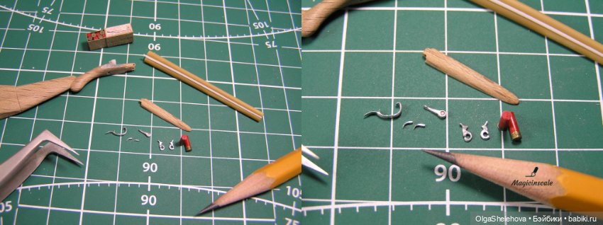 Миниатюрное ружье, масштаб 1:12 (фото 5)