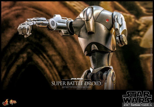 Hot Toys анонсировали фигурку Боевого Супер Дроида по мотивам фильма «Звёздные войны. Эпизод II: Атака клонов» (фото 4)