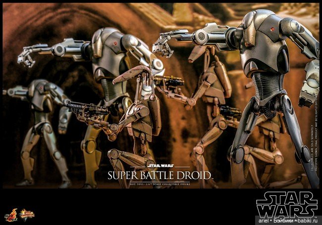 Hot Toys анонсировали фигурку Боевого Супер Дроида по мотивам фильма «Звёздные войны. Эпизод II: Атака клонов» (фото 3)