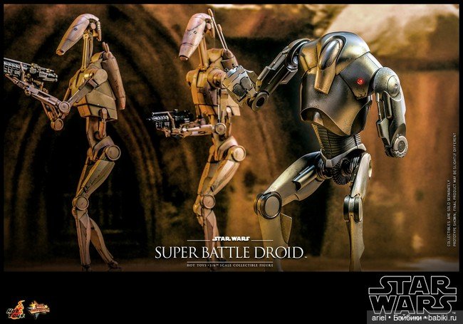 Hot Toys анонсировали фигурку Боевого Супер Дроида по мотивам фильма «Звёздные войны. Эпизод II: Атака клонов» (фото 7)