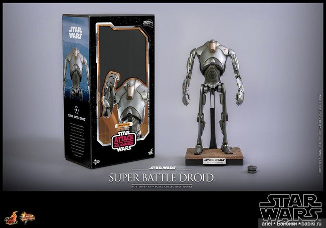Hot Toys анонсировали фигурку Боевого Супер Дроида по мотивам фильма «Звёздные войны. Эпизод II: Атака клонов» (фото 6)