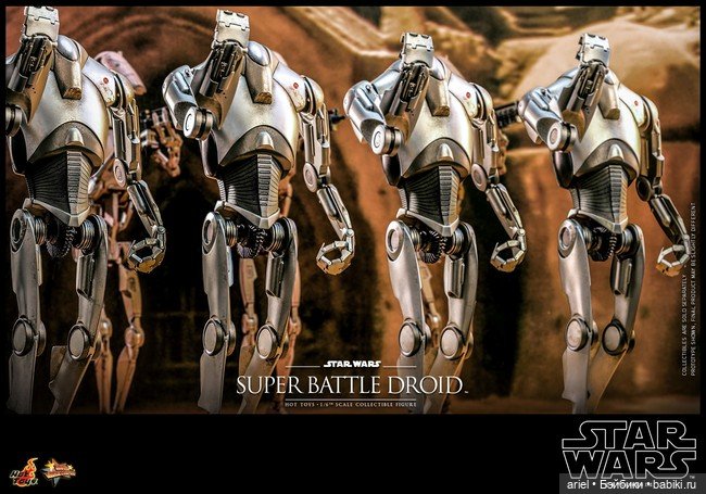 Hot Toys анонсировали фигурку Боевого Супер Дроида по мотивам фильма «Звёздные войны. Эпизод II: Атака клонов» (фото 10)