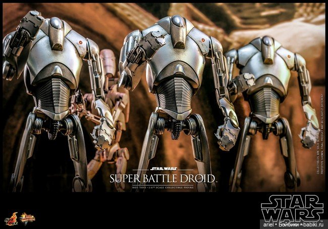 Hot Toys анонсировали фигурку Боевого Супер Дроида по мотивам фильма «Звёздные войны. Эпизод II: Атака клонов» (фото 2)