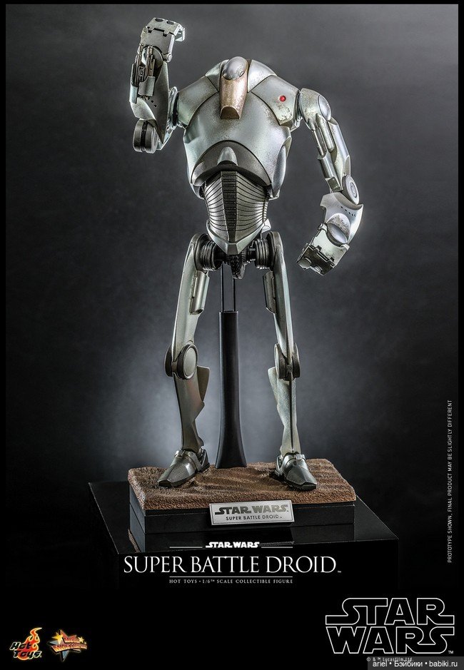 Hot Toys анонсировали фигурку Боевого Супер Дроида по мотивам фильма «Звёздные войны. Эпизод II: Атака клонов» (фото 9)