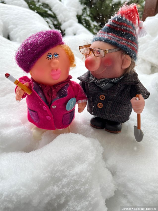 А у нас снег — Винтажные куклы ГДР (Немки): Бигги
