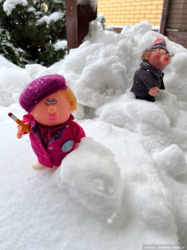 А у нас снег — Винтажные куклы ГДР (Немки): Бигги