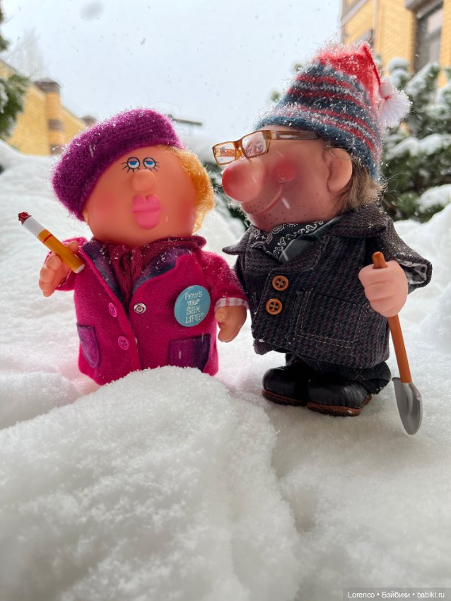 А у нас снег — Винтажные куклы ГДР (Немки): Бигги