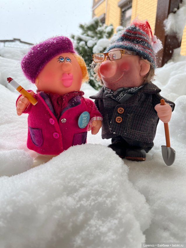 А у нас снег — Винтажные куклы ГДР (Немки): Бигги