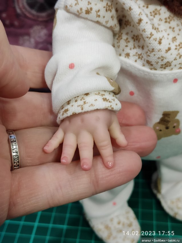 Пупсик — Лепка авторских кукол: полимерная глина (фото 10)