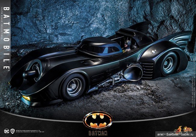 Hot Toys анонсировали модель Бэтмобиля по мотивам фильма «Бэтмен» 1989г (фото 6)