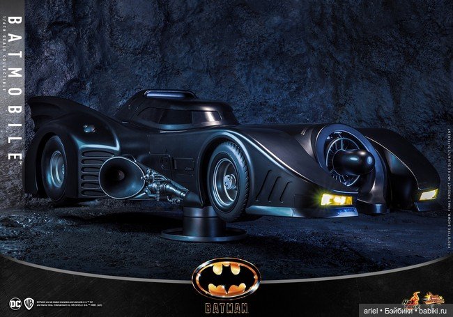 Hot Toys анонсировали модель Бэтмобиля по мотивам фильма «Бэтмен» 1989г (фото 2)