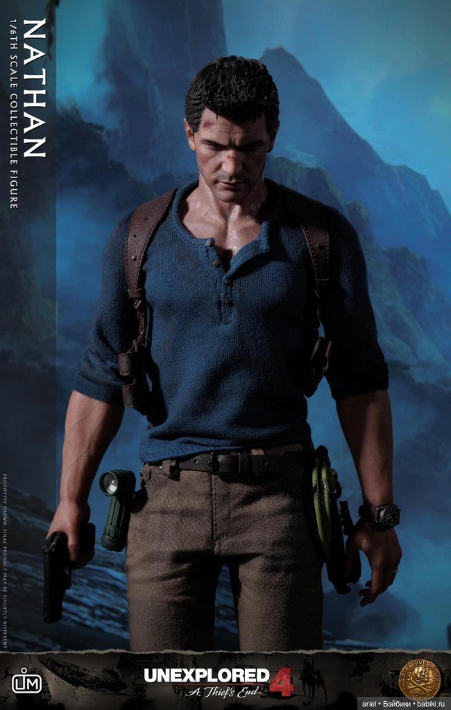 Limtoys анонсировали фигурку Нейтана Дрейка по мотивам игры "Uncharted 4: A Thief's End" (фото 9)