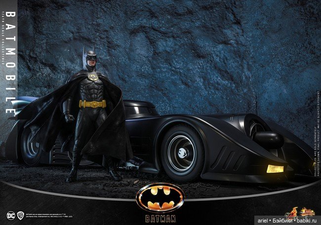 Hot Toys анонсировали модель Бэтмобиля по мотивам фильма «Бэтмен» 1989г (фото 9)